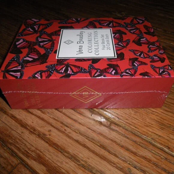 Vera Bradley Coloring Collection Four Book Set - 20 Cards Each - Picture 3 of 3